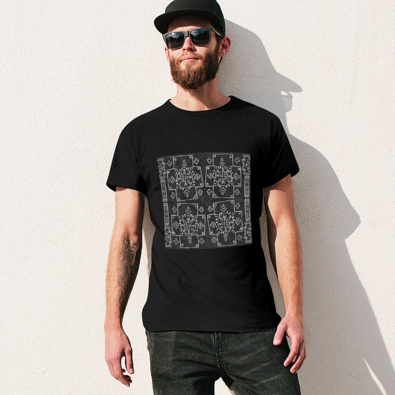 Mali Tribal Mud Cloth, Cross a - Mudcloth Print Top review and price
