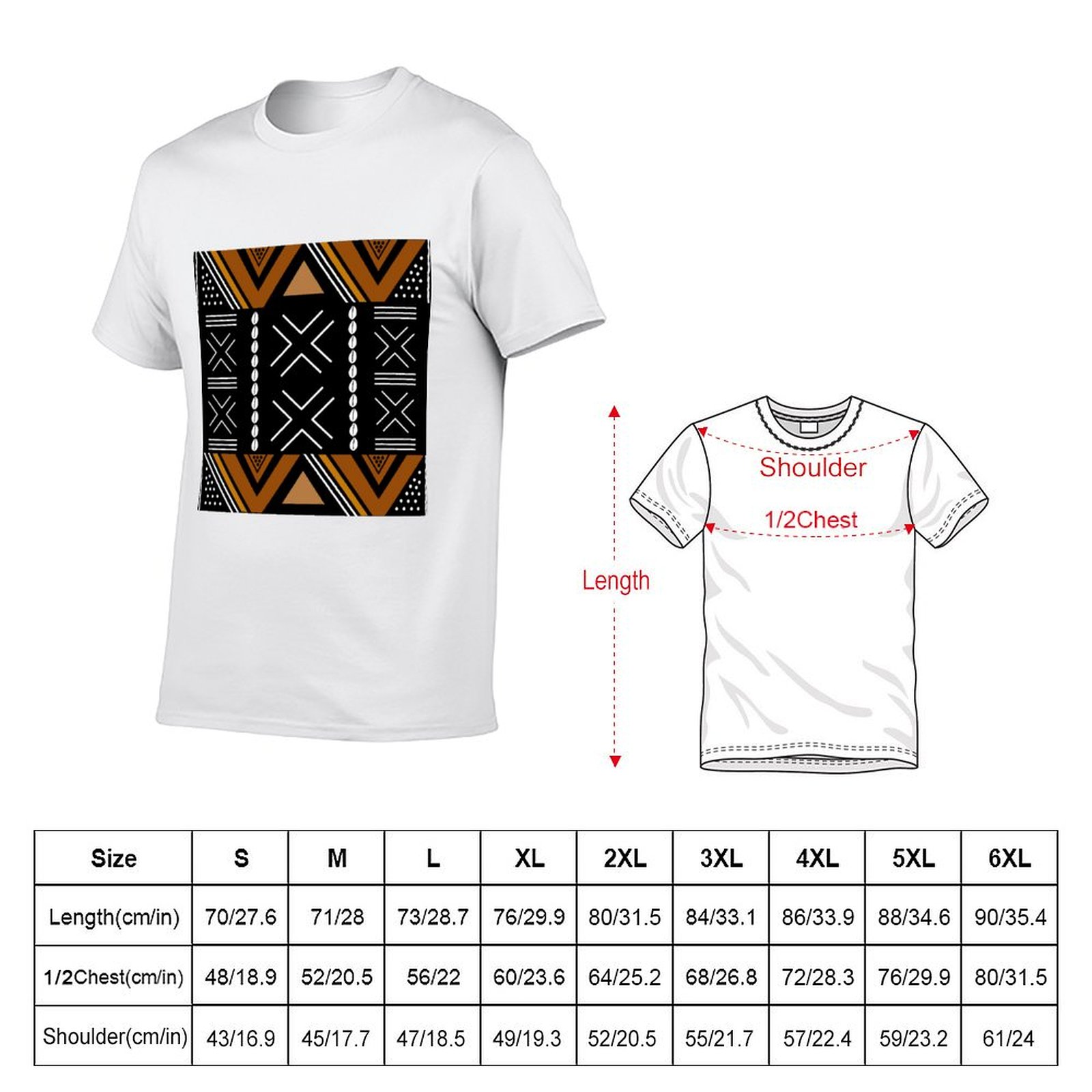 African Mud Cloth Bogolan Desi - Mudcloth Print Top review and price
