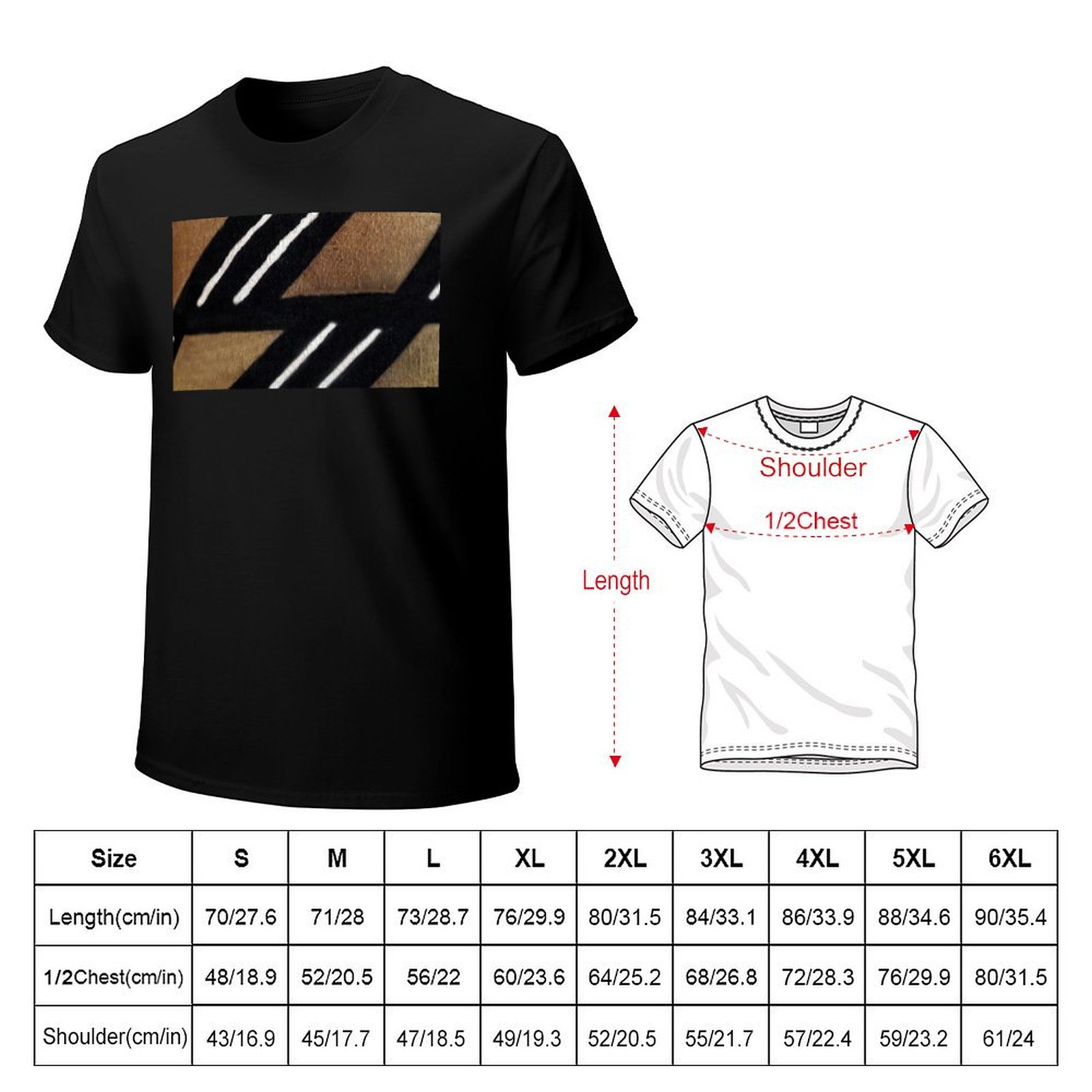 African Mudcloth T-Shirt Casua - Mudcloth Print Top review and price