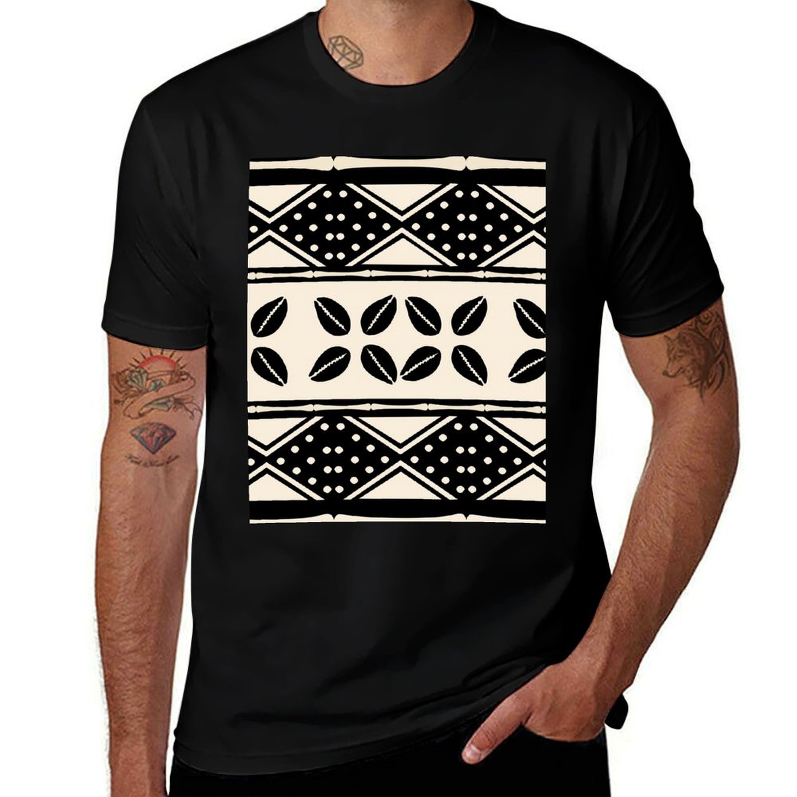 African abstract mud cloth pat - Mudcloth Print Top review and price