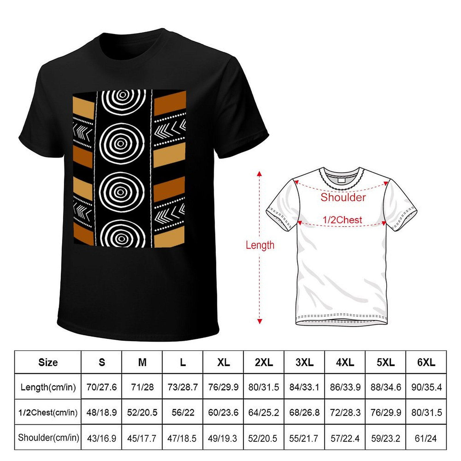 African Mud Cloth Artistry Art - Mudcloth Print Top review and price
