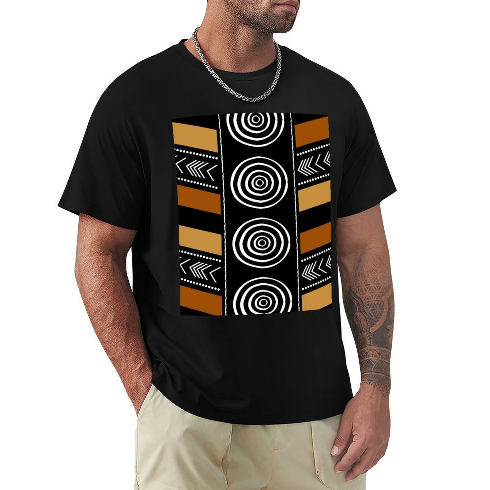 African Mud Cloth Artistry Art - Mudcloth Print Top review and price