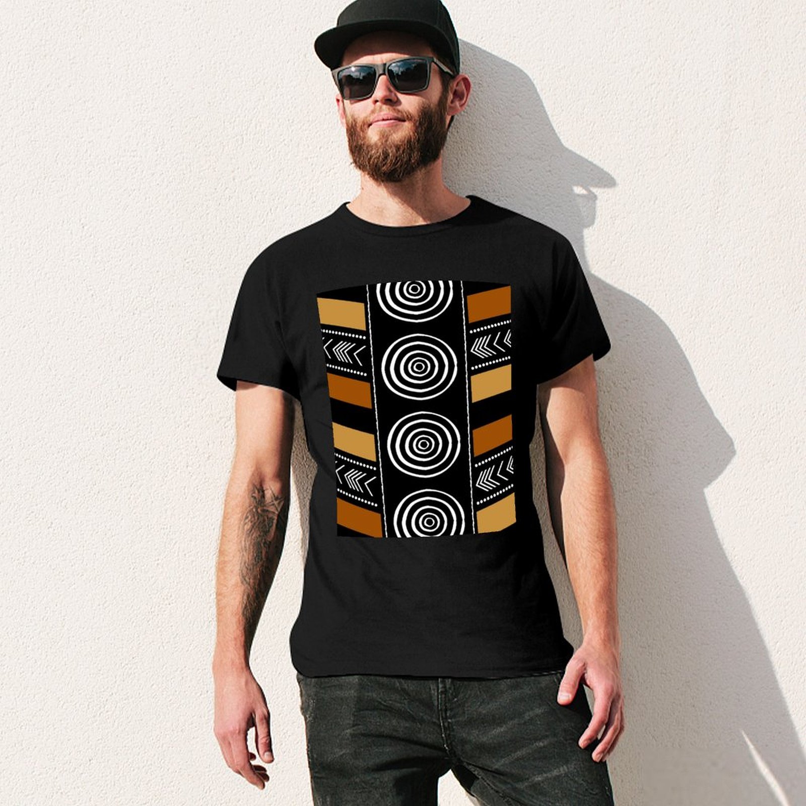 African Mud Cloth Artistry Art - Mudcloth Print Top review and price