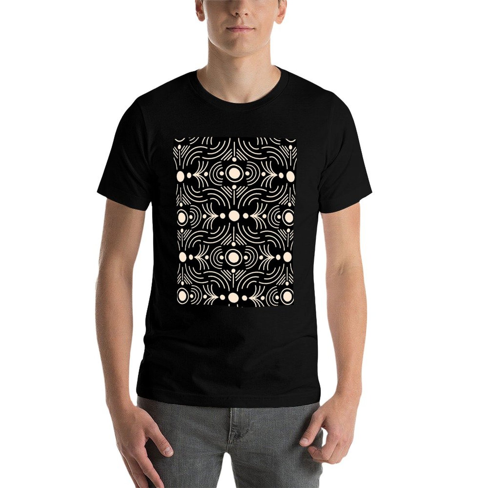 Boho Mud Cloth - Geometric Abs - Mudcloth Print Top review and price