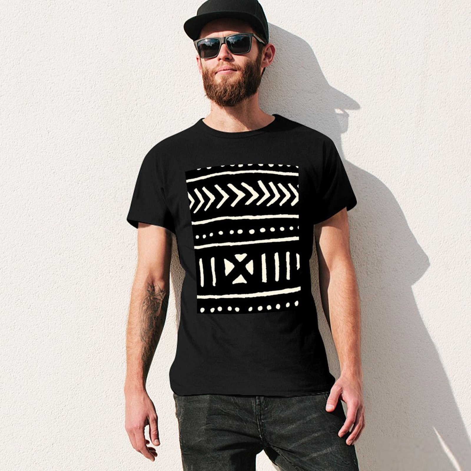 african mud cloth black and wh - Mudcloth Print Top review and price
