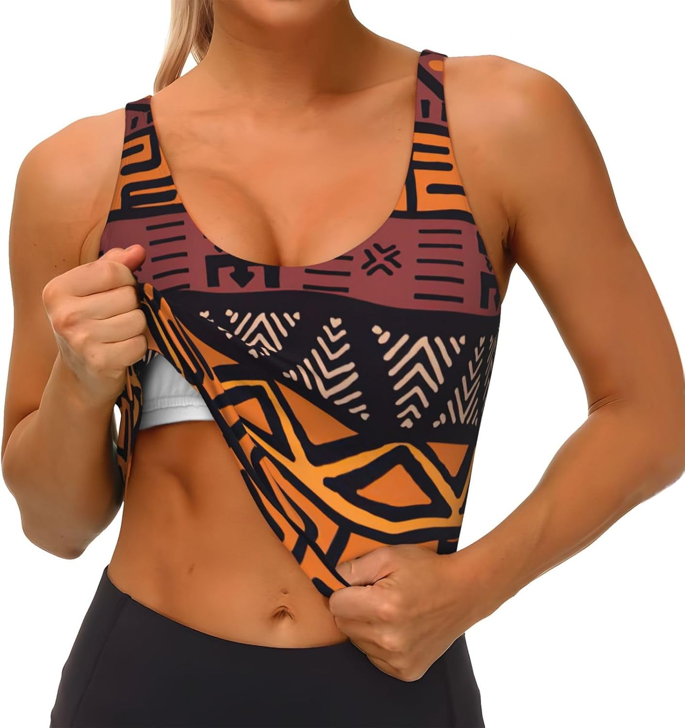 African Mud Cloth Tribal Print - Mudcloth Print Top review and price