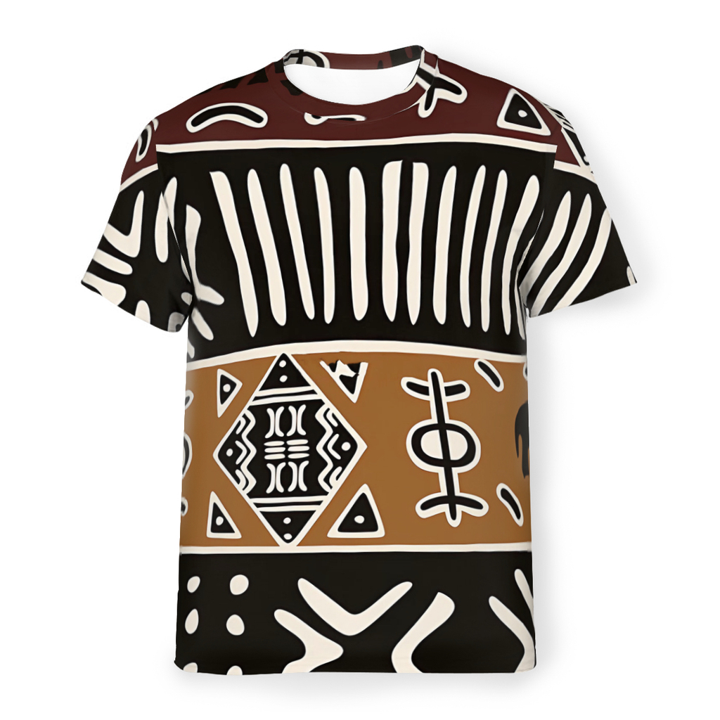 Mud Cloth with Elephants 3D Pr - Mudcloth Print Top review and price