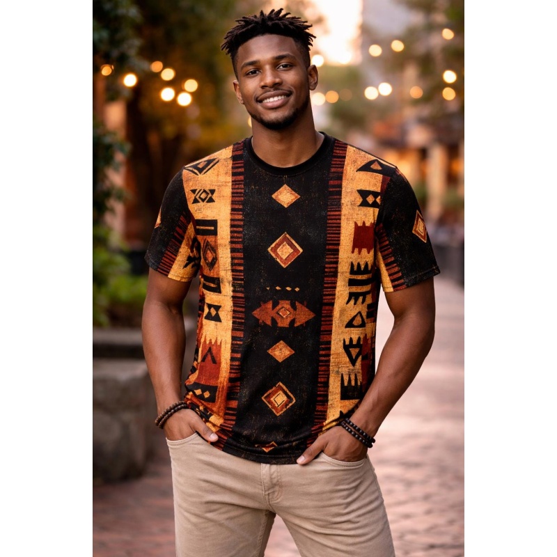 Tribal African Mudcloth Patter - Mudcloth Print Top review and price